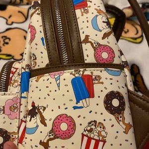 Loungefly chimpmunks  only used once